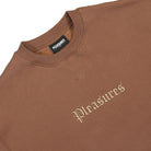 Pleasures Recipe Crewneck Brown Sweatshirts Material | Overkill