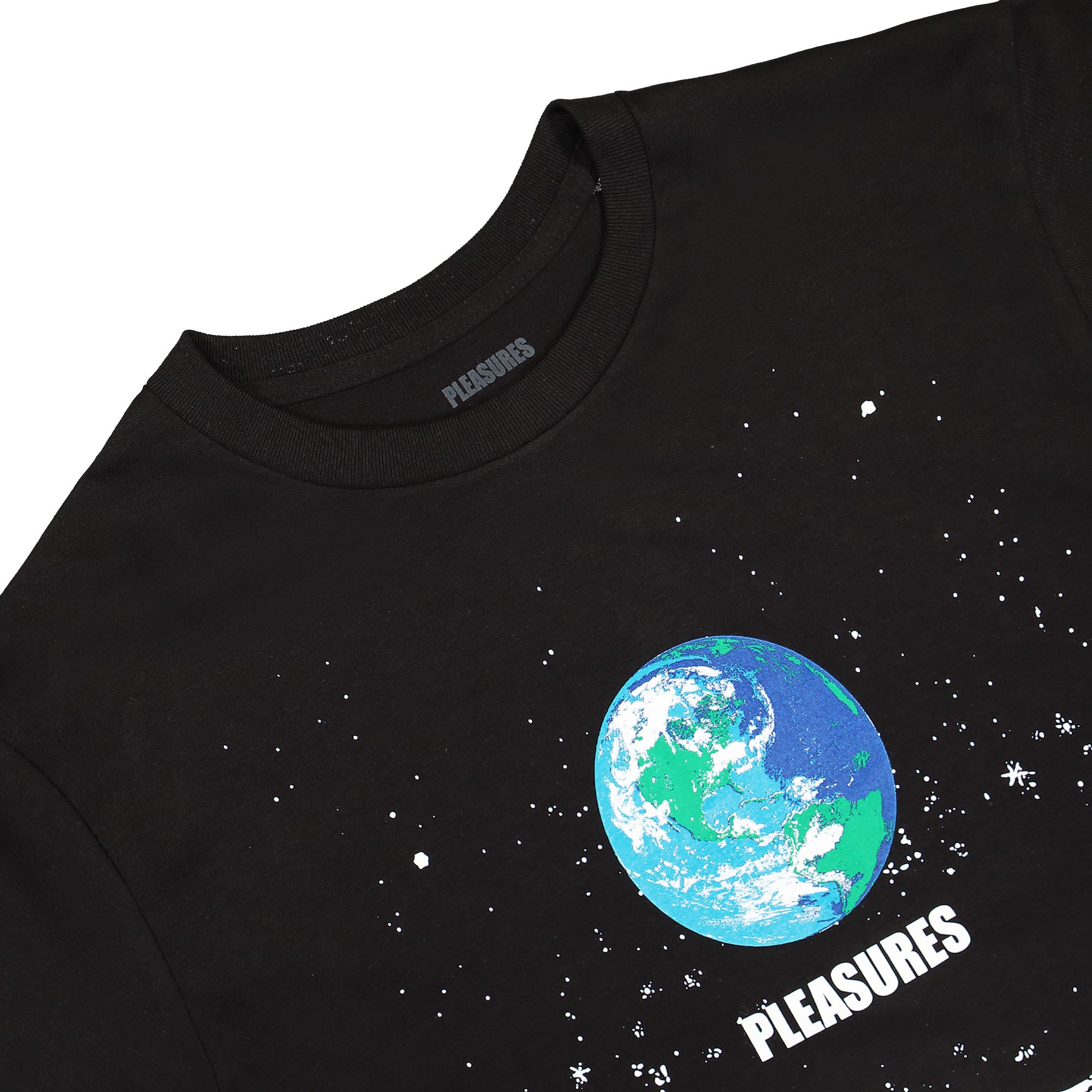 Pleasures Rent T-Shirt Black T-Shirts Close-up | Overkill
