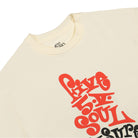 Pleasures Five 5 V T-Shirt Cream T-Shirts Close-up | Overkill