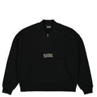 Pleasures Karat Quarter Zip Fleece Sweater Black Sweatshirts P23SP020-Black | Overkill