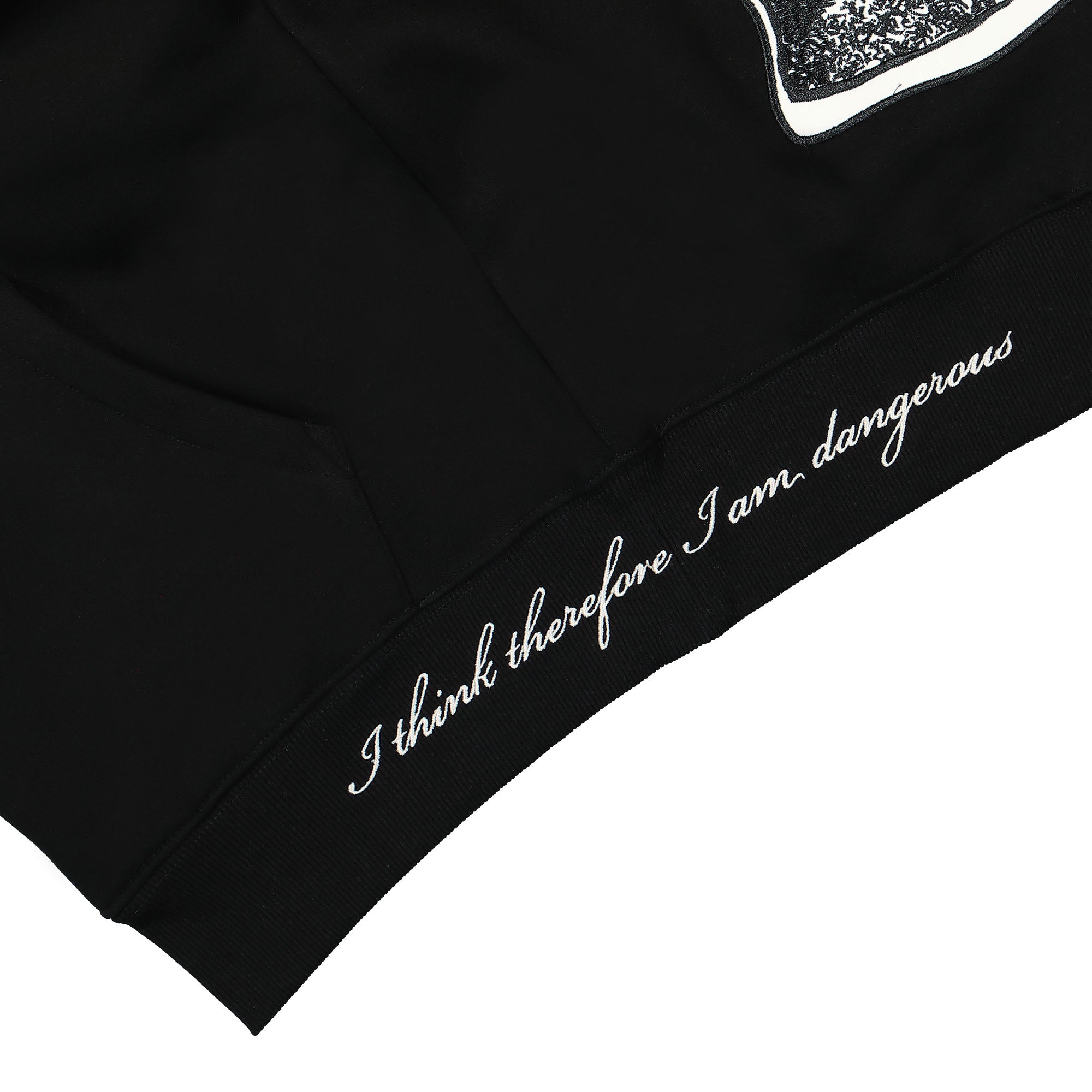 Pleasures Discourse Hoodie Black Hoodies Detail view 1 | Overkill