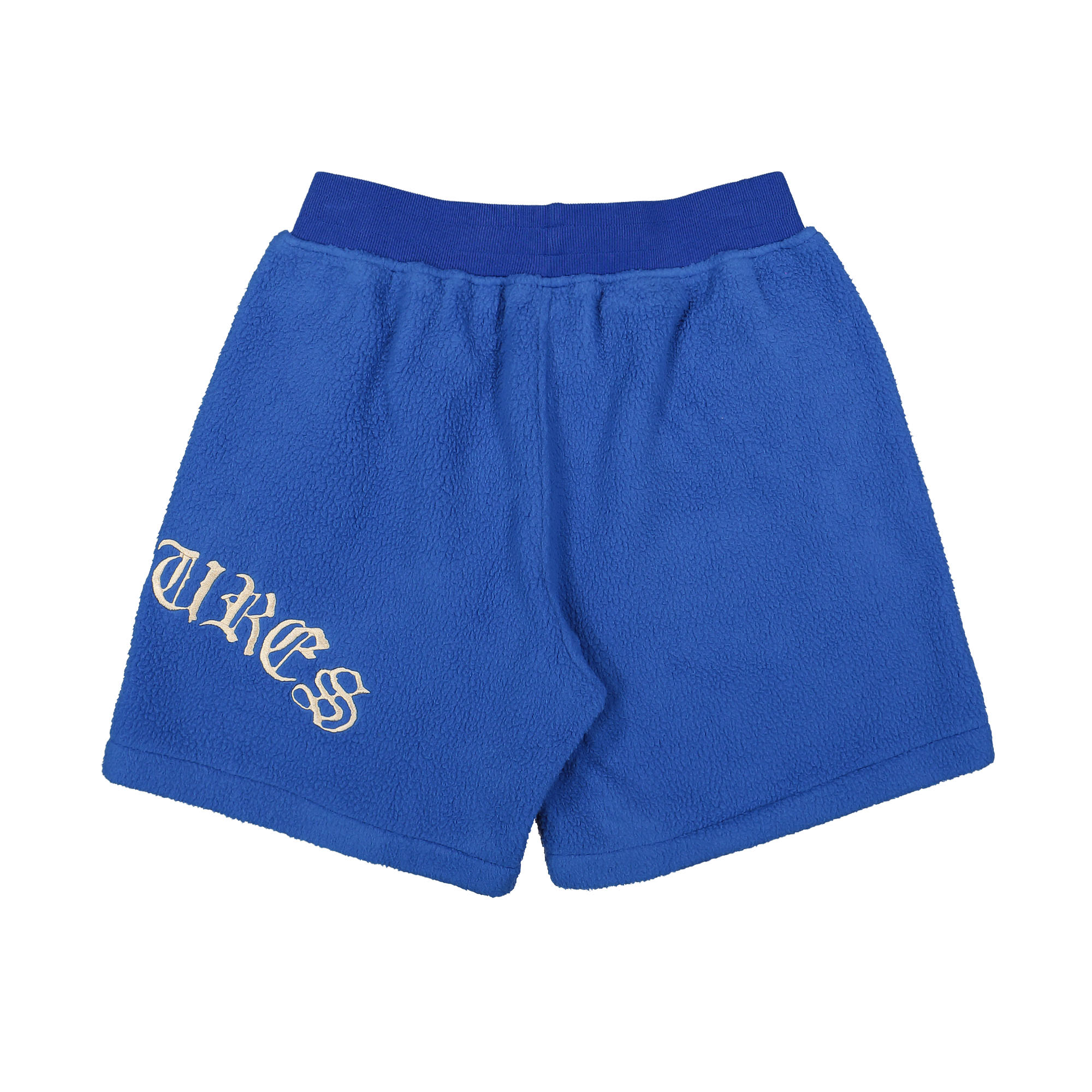 Pleasures Mars Sherpa Shorts P23SP043-Blue | OVERKILL