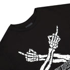 Pleasures Dont Care T-Shirt Black T-Shirts Close-up | Overkill