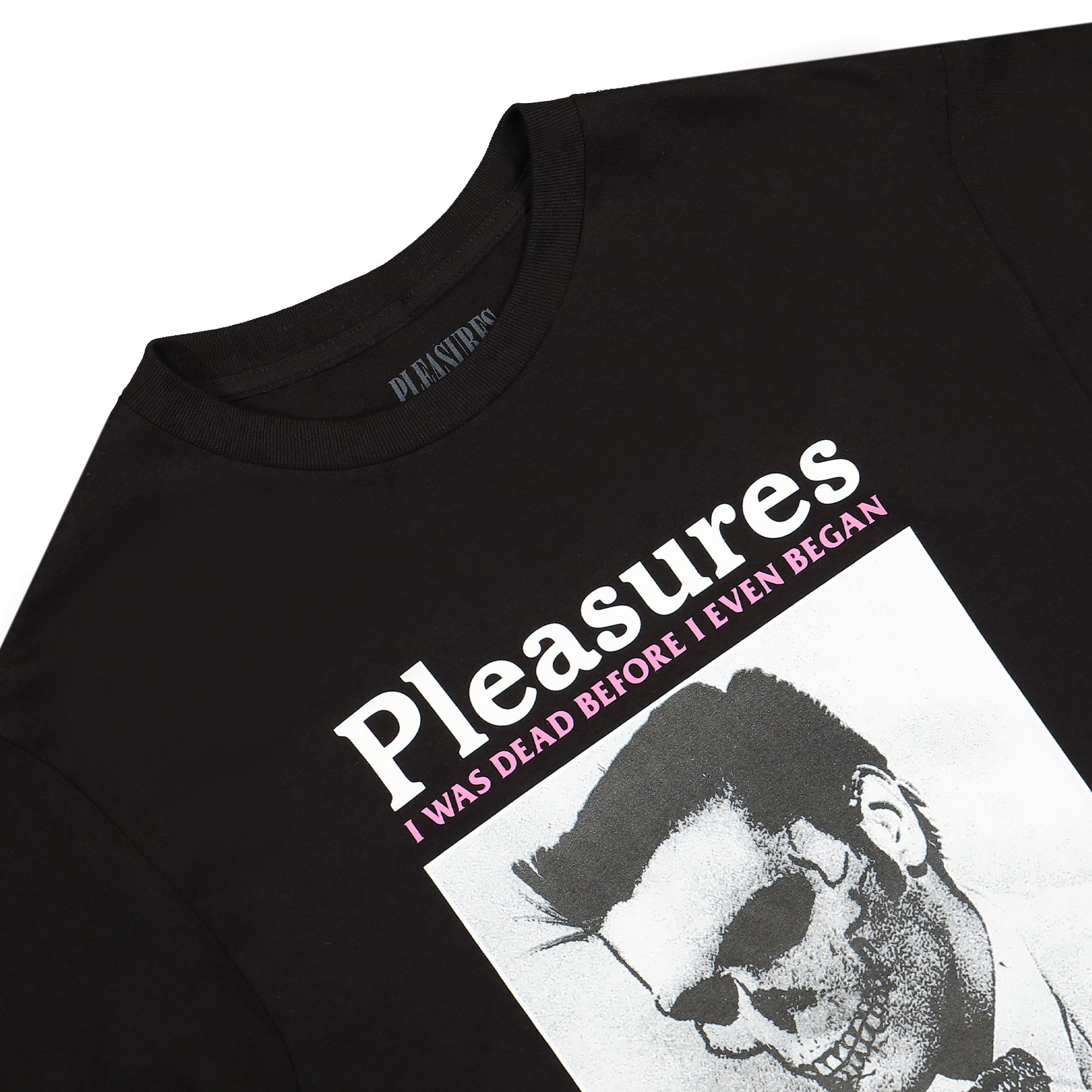 Pleasures Dead T-Shirt Black T-Shirts Close-up | Overkill