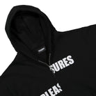 Pleasures Evolution Zip Up Hoodie Black Hoodies Material | Overkill