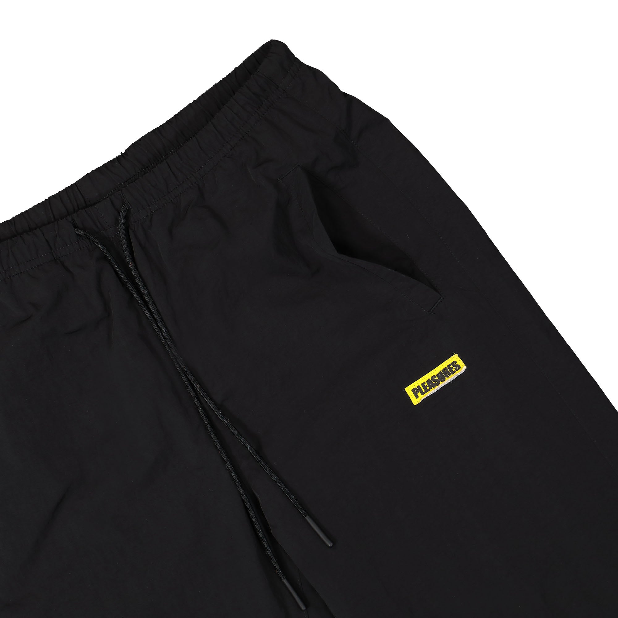 Pleasures Gaze Nylon Track Pant Black Sweat & Track Pants Detailfoto | Overkill