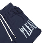 Pleasures Twitch Waffle Knit Short Navy Shorts Detailfoto | Overkill