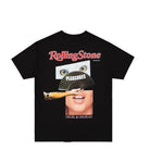Pleasures Rolling Stone T-Shirt Black T-Shirts Close-up | Overkill