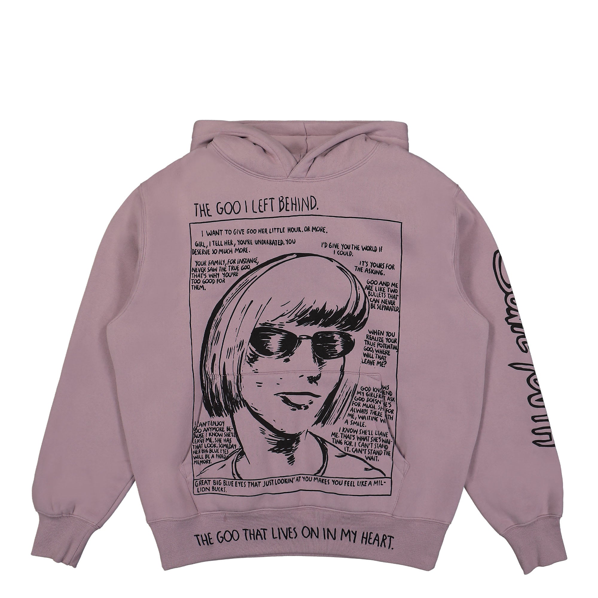 Pleasures The Goo Hoodie Lavender Hoodies P23SY002 | Overkill
