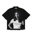 Pleasures Funky Donkey Boxy Polo Black Polo Shirts P23SY005 | Overkill