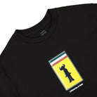 Pleasures Travelling T-Shirt Black T-Shirts Close-up | Overkill