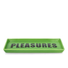 Pleasures Ceramic Tray Green Trays P23W074-Green | Overkill