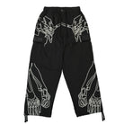 Pleasures EVA-1 Cargo Pants Black Cargo Pants P24E002-Black | Overkill