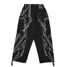 Pleasures EVA-1 Cargo Pants Black Cargo Pants Material | Overkill