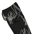 Pleasures EVA-1 Cargo Pants Black Cargo Pants Detail view 2 | Overkill