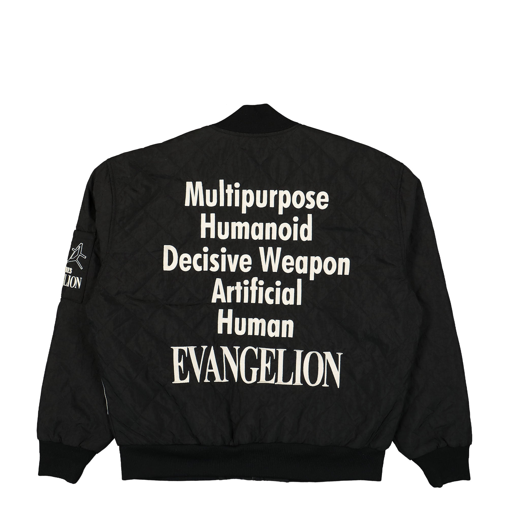 Pleasures Humanoid Reversible Bomber Black Bomber & Varsity Jackets Material | Overkill