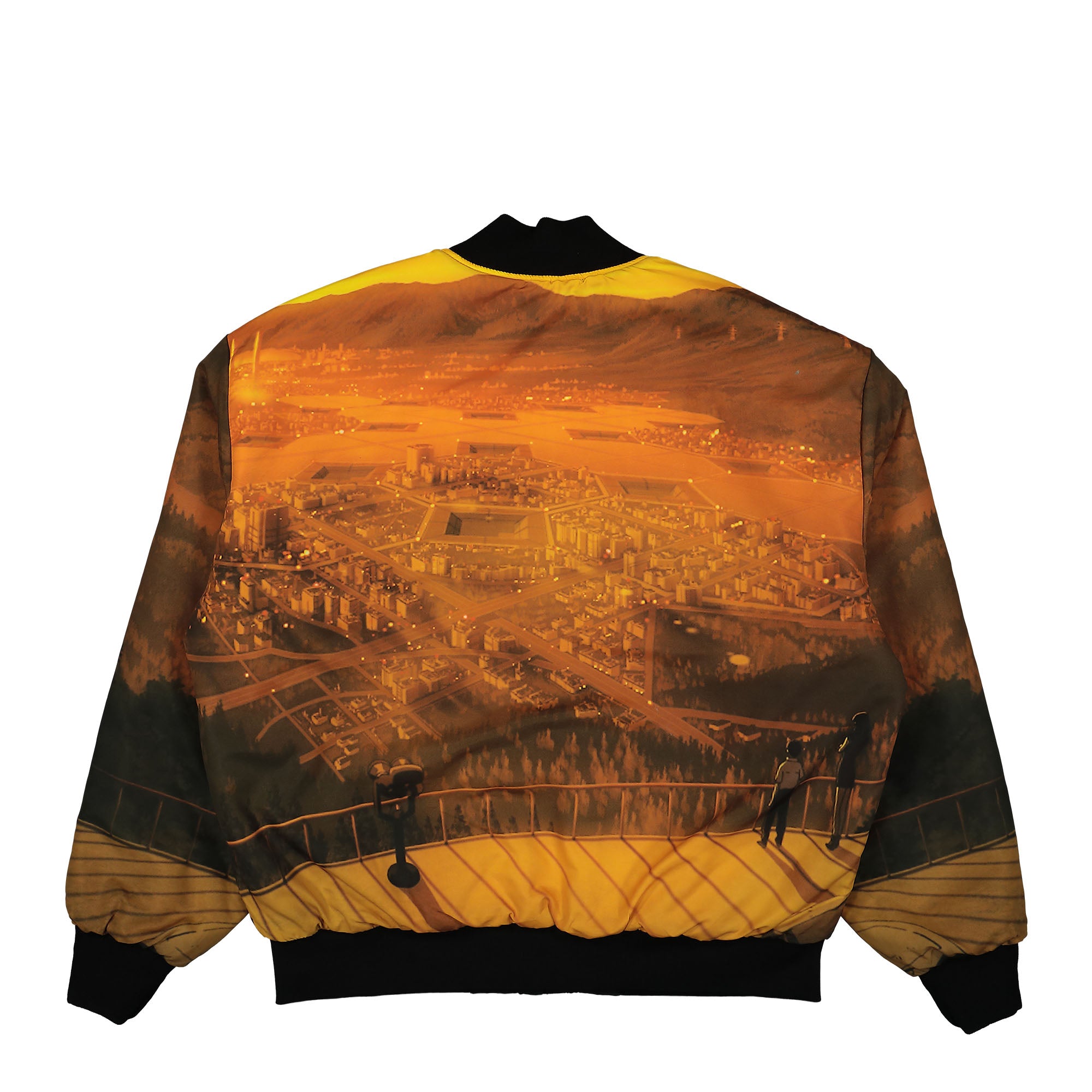 Pleasures Humanoid Reversible Bomber Black Bomber & Varsity Jackets Detailfoto | Overkill