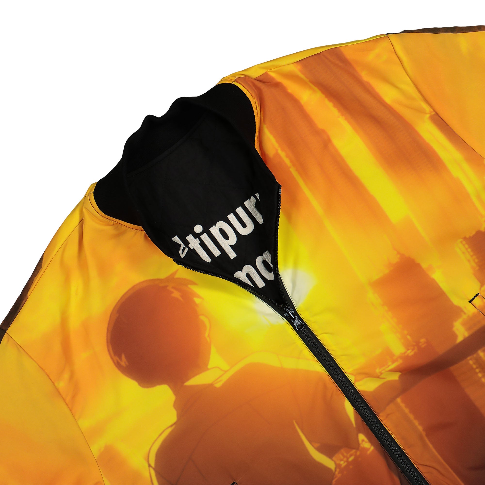 Pleasures Humanoid Reversible Bomber Black Bomber & Varsity Jackets Detail view 2 | Overkill
