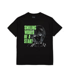 Pleasures Smiling T-Shirt Black T-Shirts P24E011-Black | Overkill