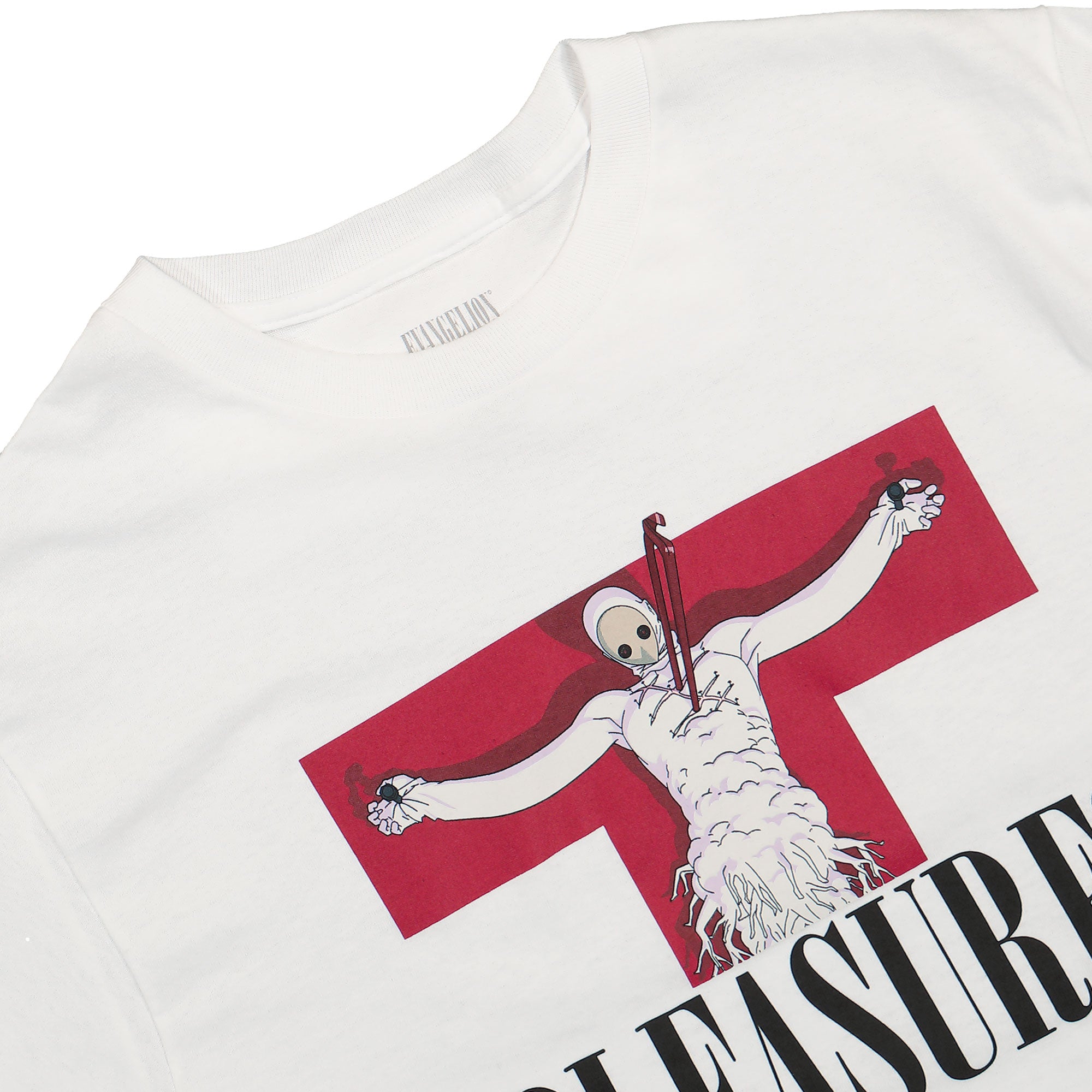 Pleasures Lilith T-Shirt White T-Shirts Close-up | Overkill