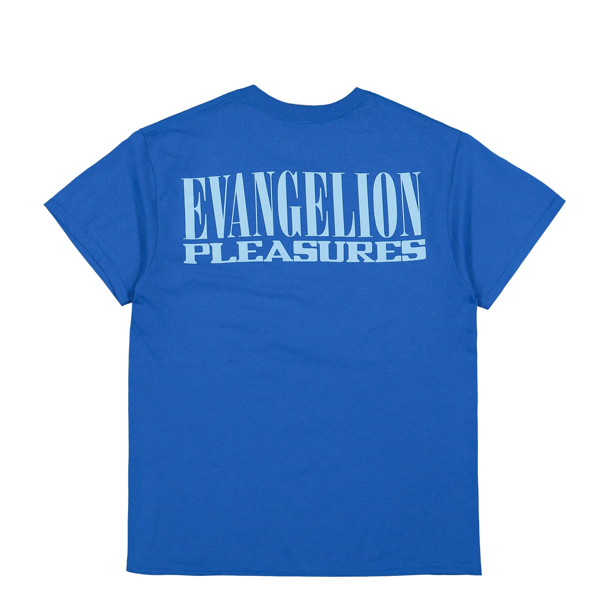 Pleasures Rei T-Shirt Blue T-Shirts Material | Overkill