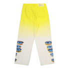 Pleasures Human Eyes Baggy Pants Yellow Jeans Material | Overkill