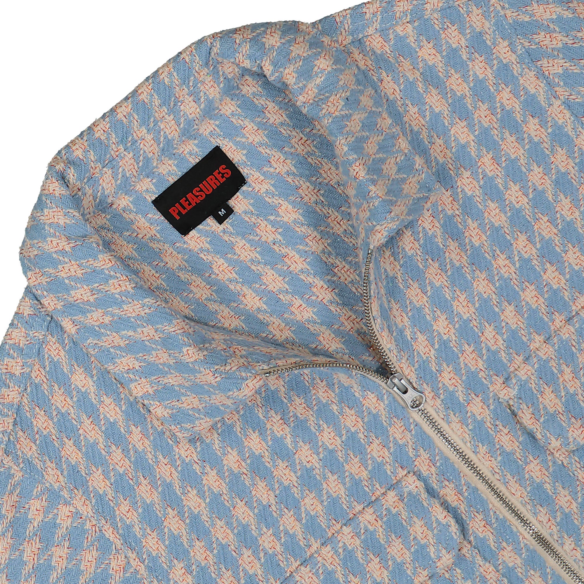 Pleasures Folklore Work Jacket Blue Jackets Close-up | Overkill