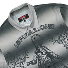 Pleasures Giovanni Button Up Silver Shirts Material | Overkill