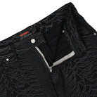 Pleasures New Dawn Fades Denim Pant Black Jeans Detailfoto | Overkill