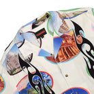 Pleasures 7 Wonder Camp Shirt White Shirts Close-up | Overkill