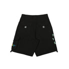 Pleasures Adventure Cargo Shorts Black Shorts Material | Overkill
