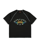 Pleasures Adventure Raglan Sport Shirt Black T-Shirts P24SU028-Black | Overkill