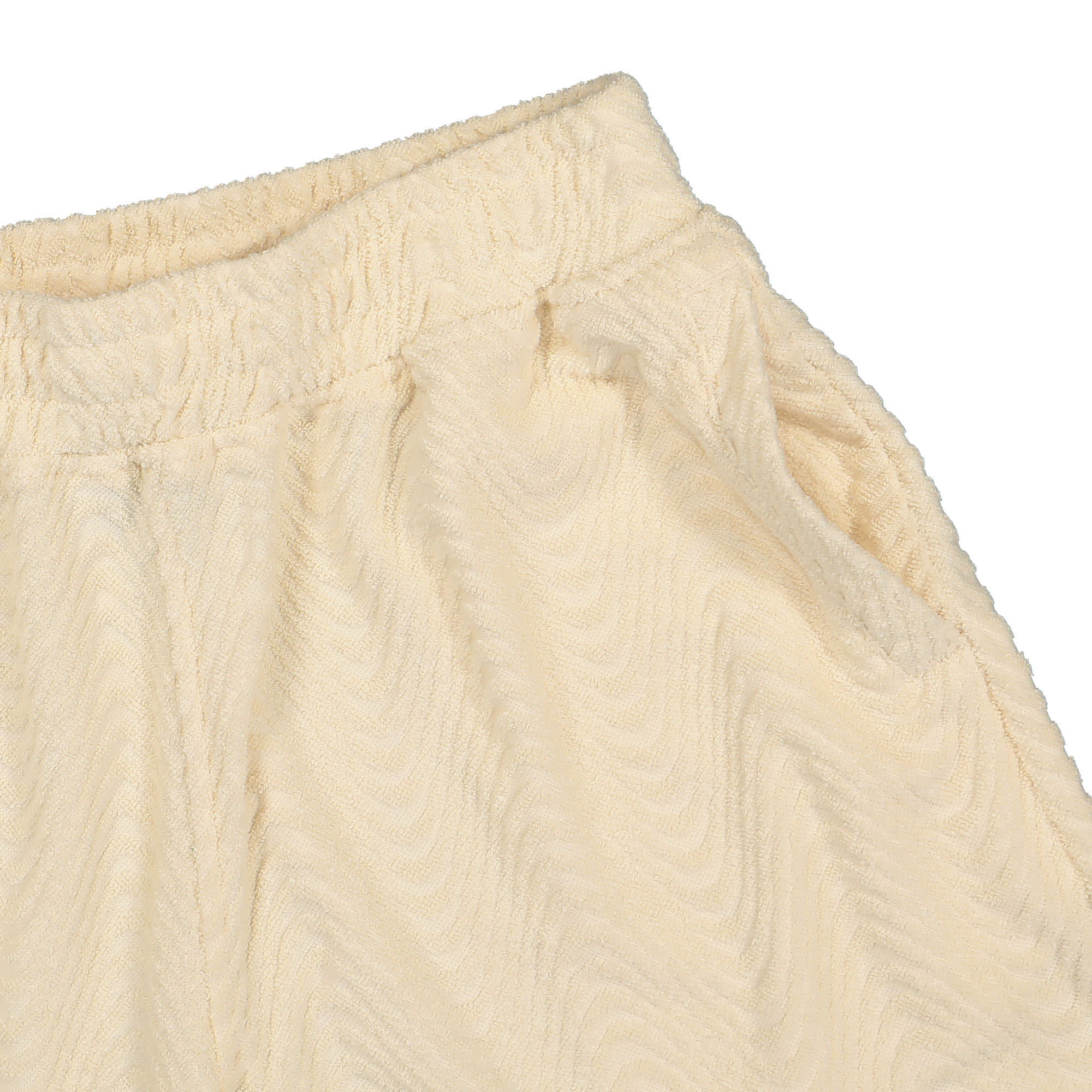Pleasures Zen Terry Shorts White Shorts Detailfoto | Overkill