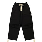 Pleasures Wander Wide Leg Pants Black Casual Pants P24SU039-Black | Overkill