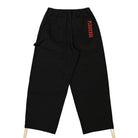 Pleasures Wander Wide Leg Pants Black Casual Pants Material | Overkill