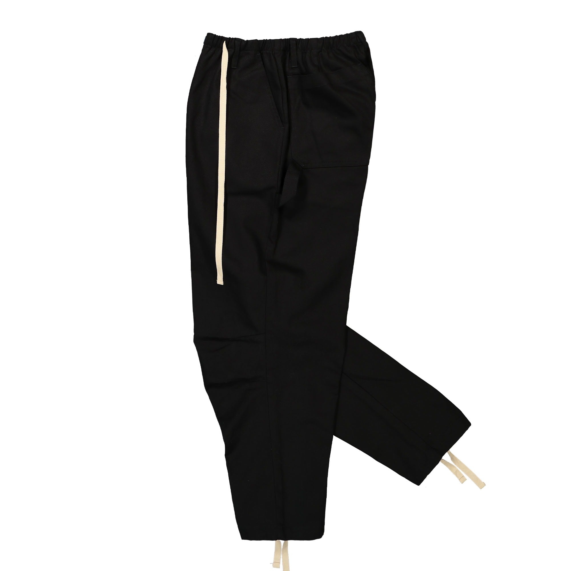 Pleasures Wander Wide Leg Pants Black Casual Pants Close-up | Overkill