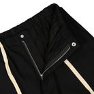 Pleasures Wander Wide Leg Pants Black Casual Pants Detailfoto | Overkill