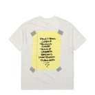 Pleasures P.L.U.R. Jam T-Shirt White T-Shirts Close-up | Overkill