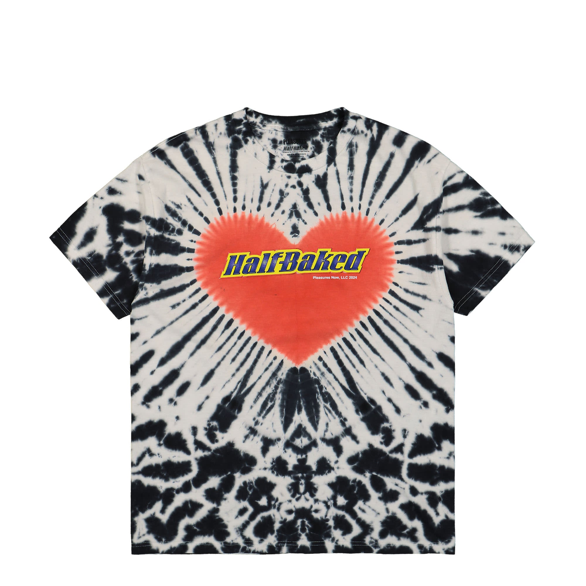 pleasures tie dye shirt