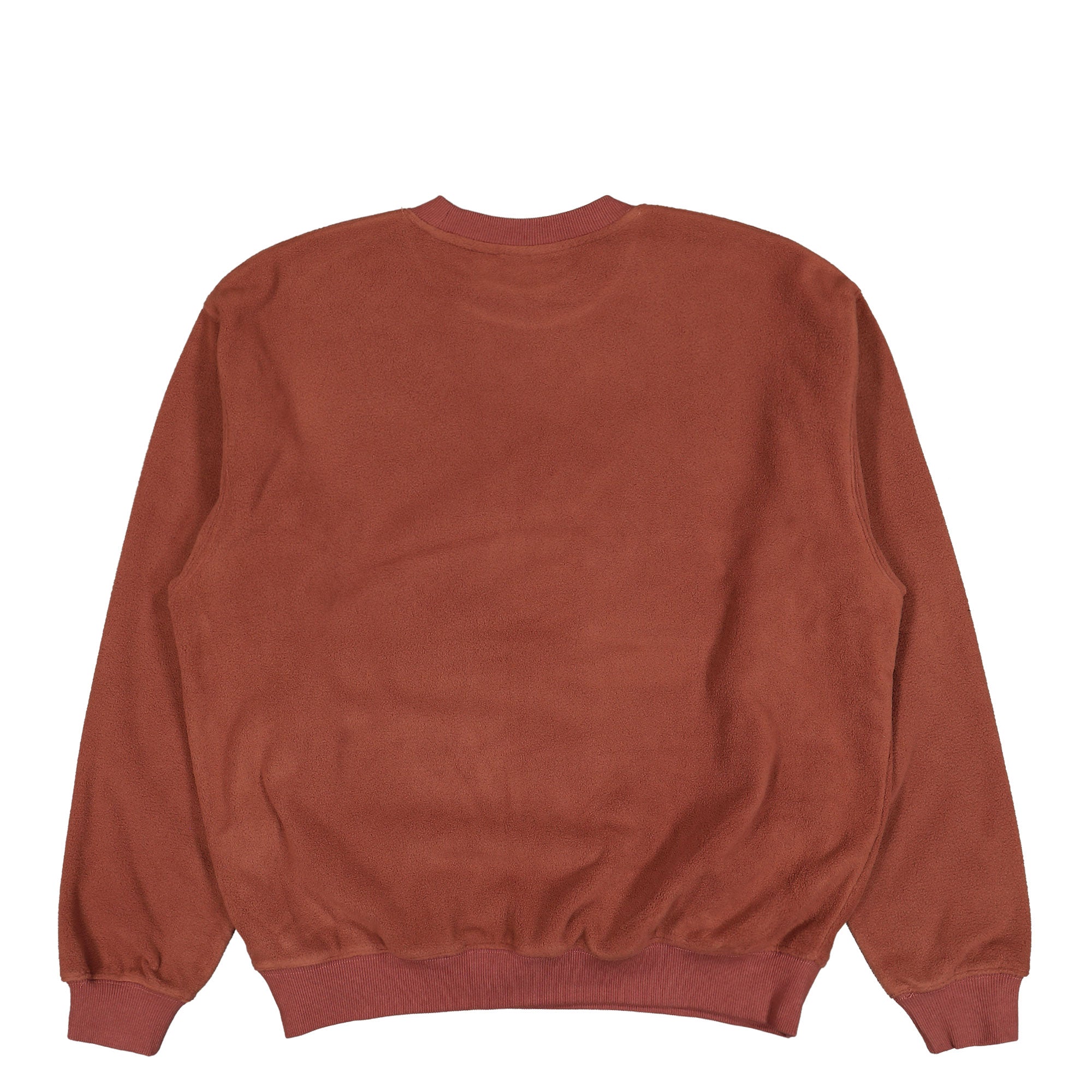 Pleasures Appointment Fleece Crewneck P24W019-Brown | OVERKILL