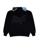Pleasures Ram Zip Hoodie Black Hoodies P25DP014-Black Close-up | Overkill
