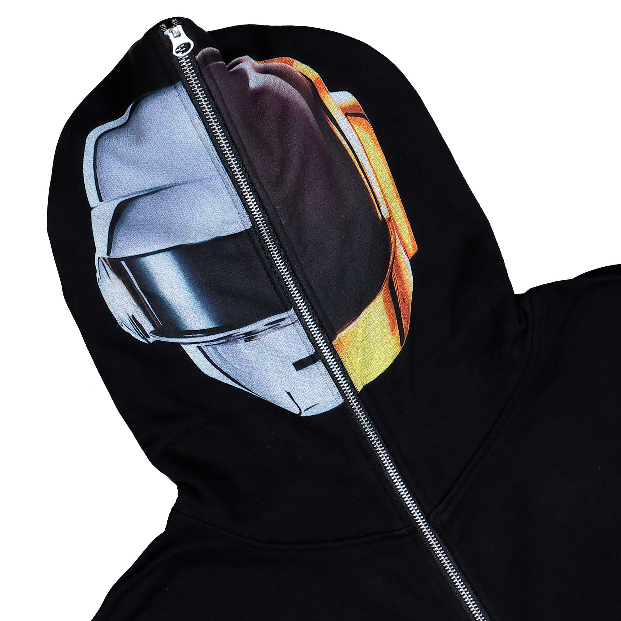 Daft Punk x Pleasures Ram Zip Hoodie P25DP014-Black | OVERKILL