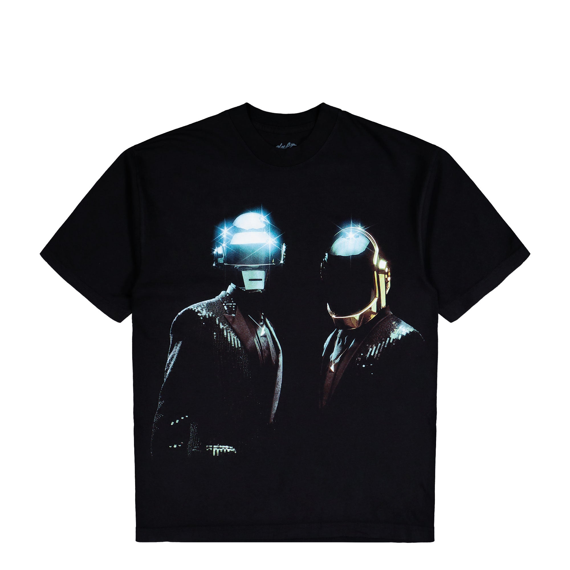 Daft Punk x Pleasures Duo T-Shirt P25DP016-Black | OVERKILL