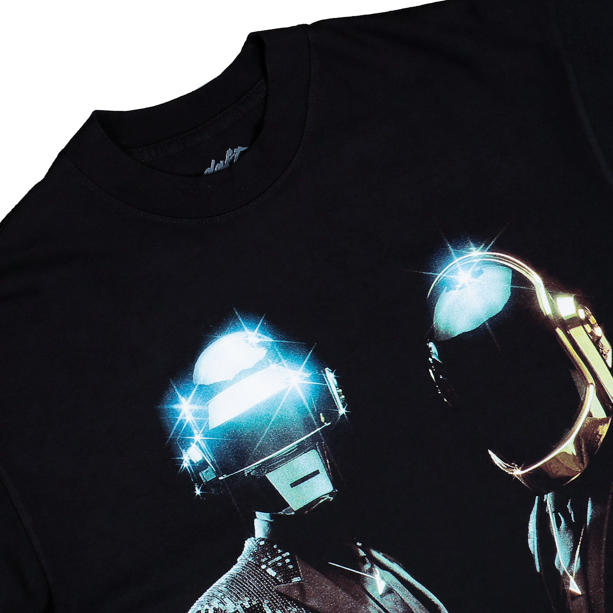 Daft Punk x Pleasures Duo T-Shirt P25DP016-Black | OVERKILL
