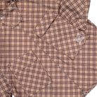 Rassvet Poly Tartan Hooded Jacket Brown Jackets PACC18J006-1 Detail View 1 | Overkill
