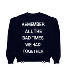 Rassvet Statement Sweater Dark Navy Sweatshirt PACC18N001-1 Close-up | Overkill
