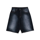Rassvet Sun Dyed Baggy Denim Shorts Black Short PACC18P004-1 | Overkill
