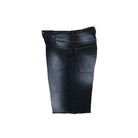 Rassvet Sun Dyed Baggy Denim Shorts Black Short PACC18P004-1 Detailfoto | Overkill
