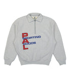 PAL Sporting Goods Wipe Out Half Zip Light Gray Sweatshirts PALAW23014-210 | Overkill