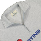 PAL Sporting Goods Wipe Out Half Zip Light Gray Sweatshirts Material | Overkill